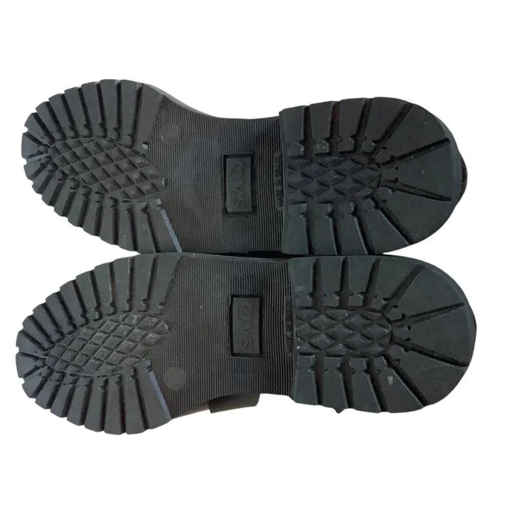 Vtg Stacy Adams Outdoor Brown‎ Leather Fisherman Sandals Men Size 12